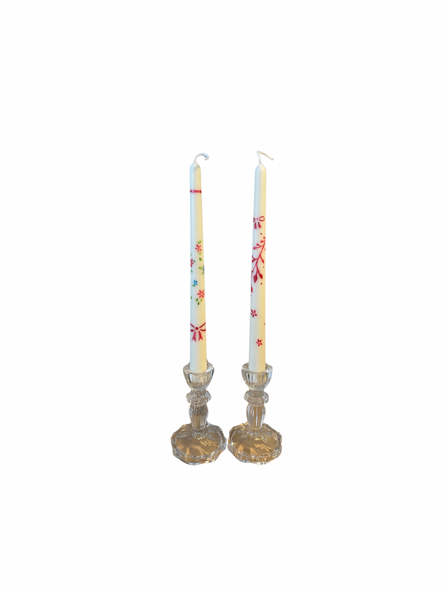 Floral Grace Tapers: Valentine's Day Collection Bundle
