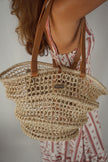 Ruffle Market Bag